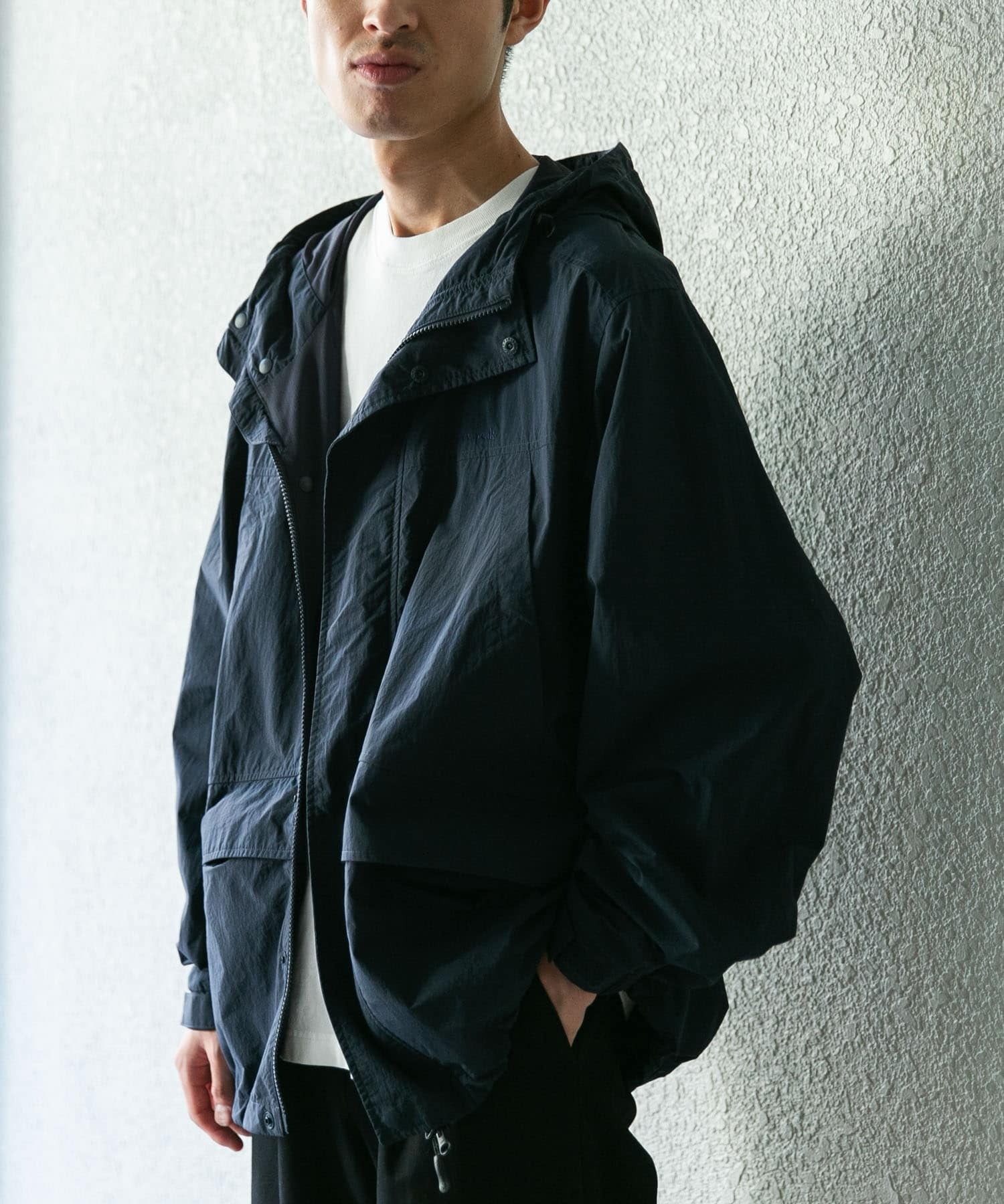 Snow Peak Apparel × DOORS / 日本聯名限定 尼龍潑水連帽外套