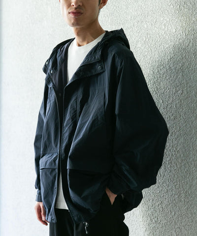 Snow Peak Apparel × DOORS / 日本聯名限定 尼龍潑水連帽外套