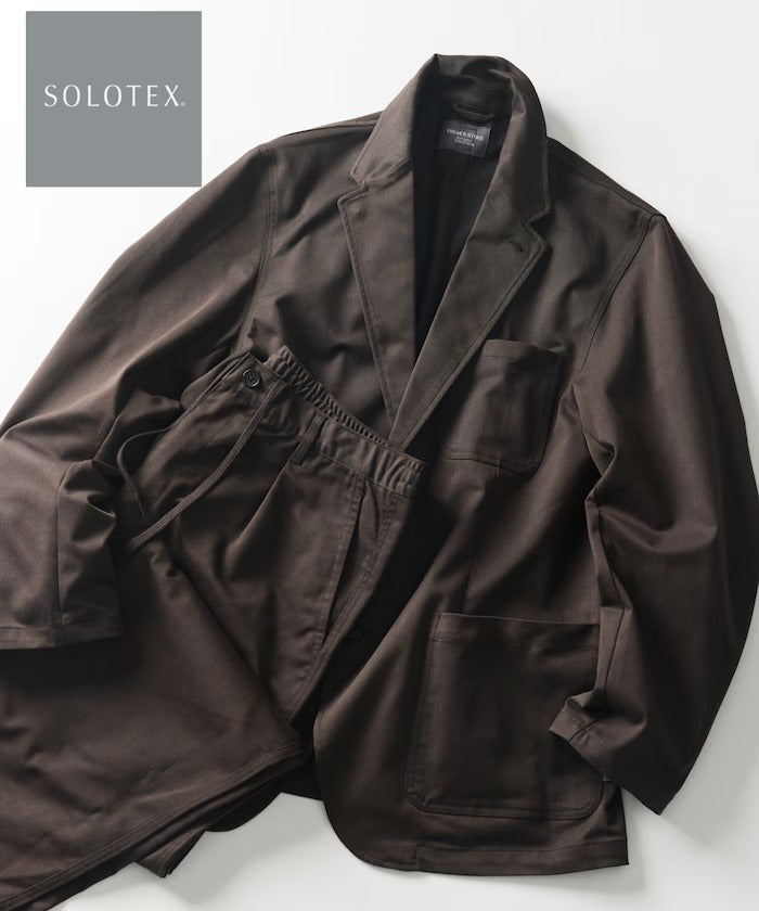 FREAK'S STORE／寬鬆版2釦西裝外套套裝 Fabric by SOLOTEX(R)