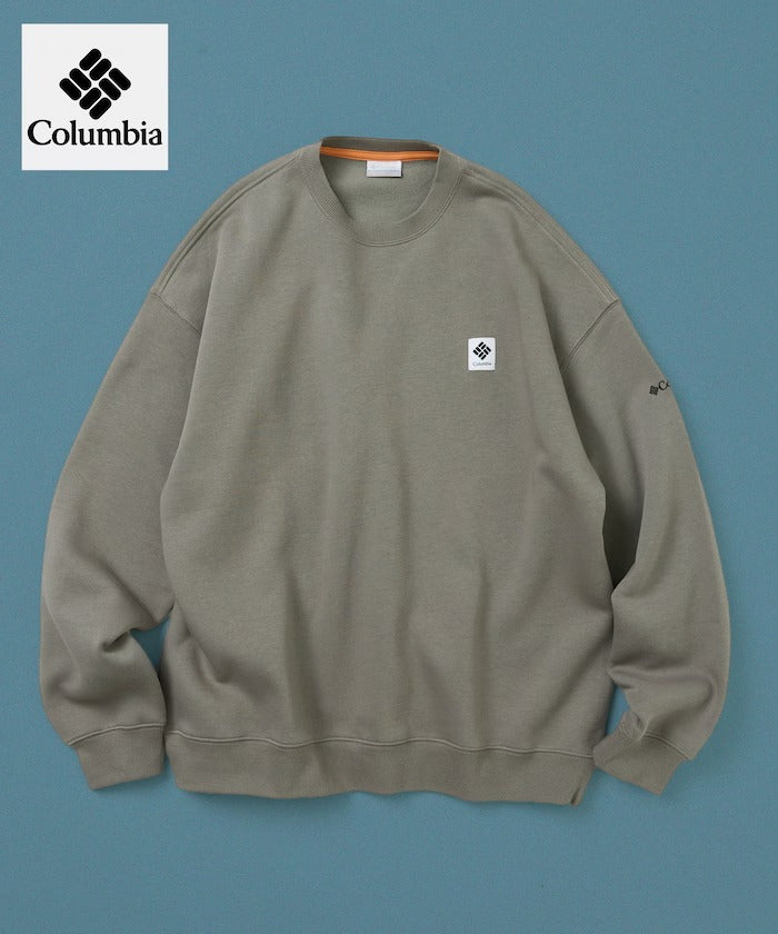 Columbia×FREAK'S STORE／別注 刺繡小LOGO 圓領衫