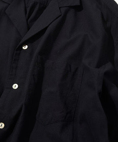 CAHLUMN Cotton Linen Open Collar Shirt  / 別注棉麻開領襯衫