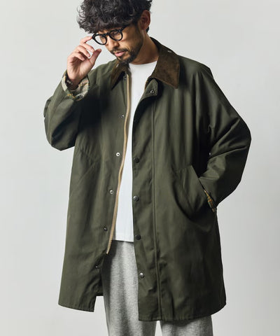 Barbour × FREAK'S STORE／日本聯名限定 TRANSPORT長版大衣外套
