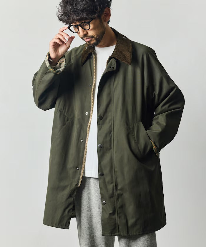Barbour × FREAK'S STORE／日本聯名限定 TRANSPORT長版大衣外套