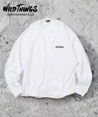 WILD THINGS×FREAK'S STORE / 假兩件長袖T恤（日本聯名限定）