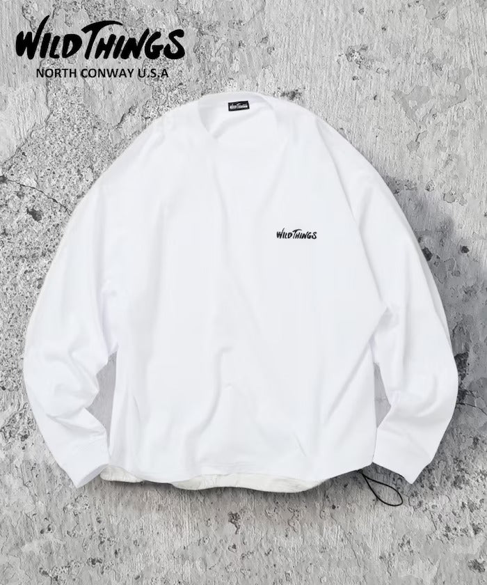 WILD THINGS×FREAK'S STORE / 假兩件長袖T恤（日本聯名限定）