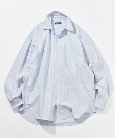 NAUTICA JP / 寬版牛津釦領襯衫