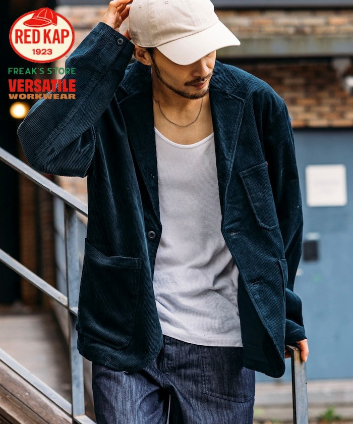 RED KAP × FREAK'S STORE／日本聯名限定 SMU KP-10 寬鬆版燈芯絨外套