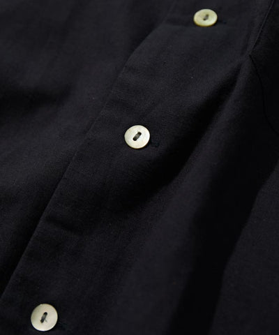 CAHLUMN Cotton Linen Open Collar Shirt  / 別注棉麻開領襯衫