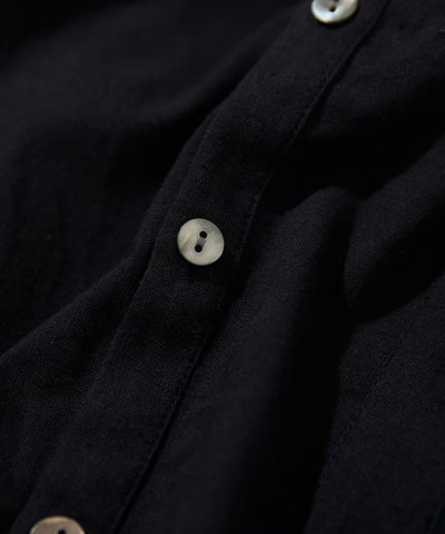 CAHLUMN Cotton Linen Pullover Shirt / 棉麻套頭襯衫