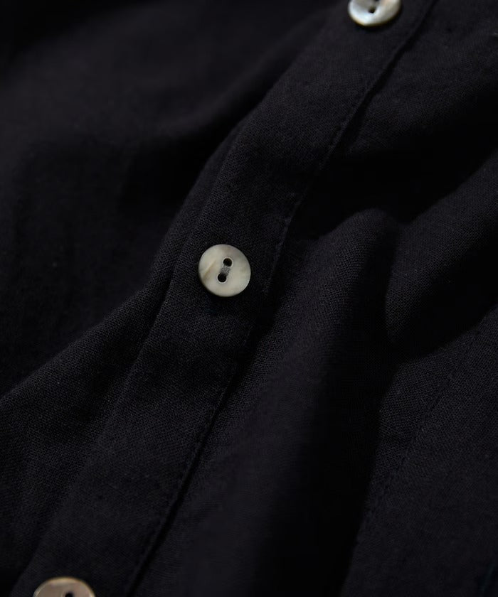 CAHLUMN Cotton Linen Pullover Shirt / 棉麻套頭襯衫