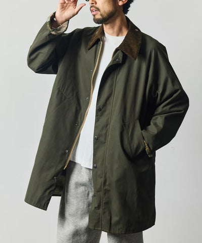 Barbour × FREAK'S STORE／日本聯名限定 TRANSPORT長版大衣外套