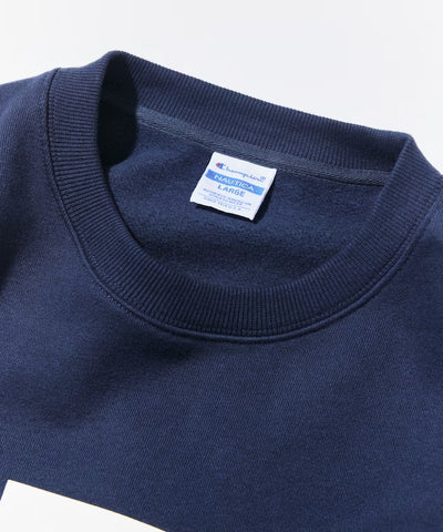 Champion × NAUTICA／日本聯名限定 刷毛 圓領衫