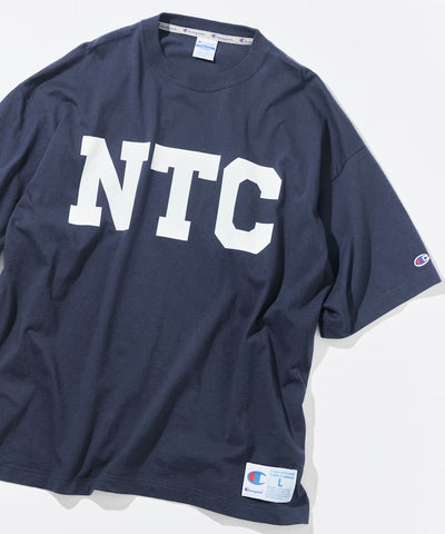 Champion × NAUTICA／日本聯名限定 NTC厚磅 圓領T恤