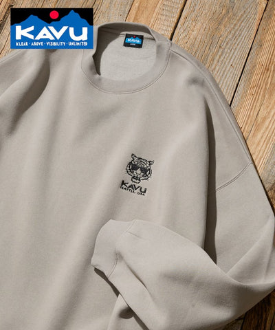 KAVU × FREAK'S STORE / 動物刺繡 圓領衫（日本聯名限定）