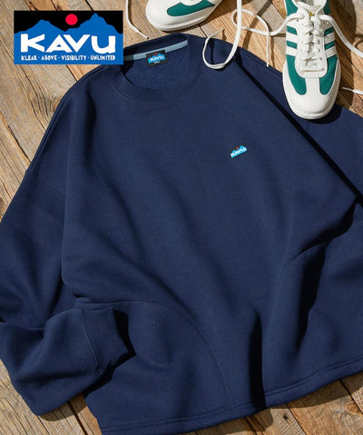 KAVU × FREAK'S STORE / 束口下襬 圓領衫（日本聯名限定）