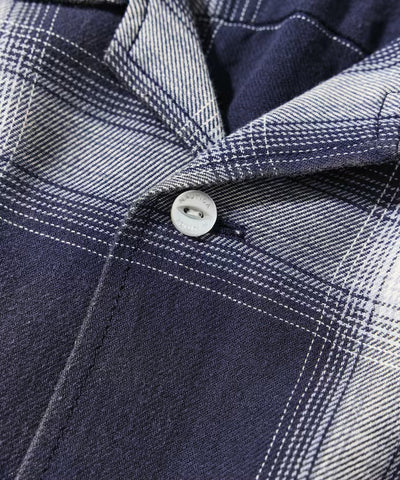 NAUTICA JP／漸層格紋 長袖襯衫