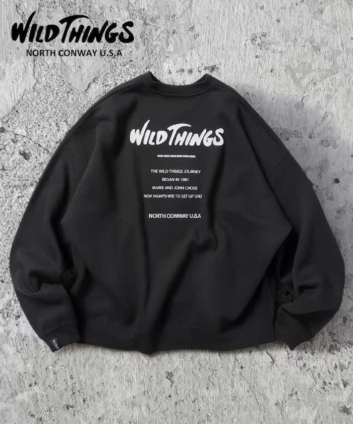 WILD THINGS×FREAK'S STORE / 反光印花圓領衫（日本聯名限定）
