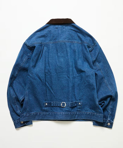 FREAK'S STORE / 限定異材質領 牛仔外套
