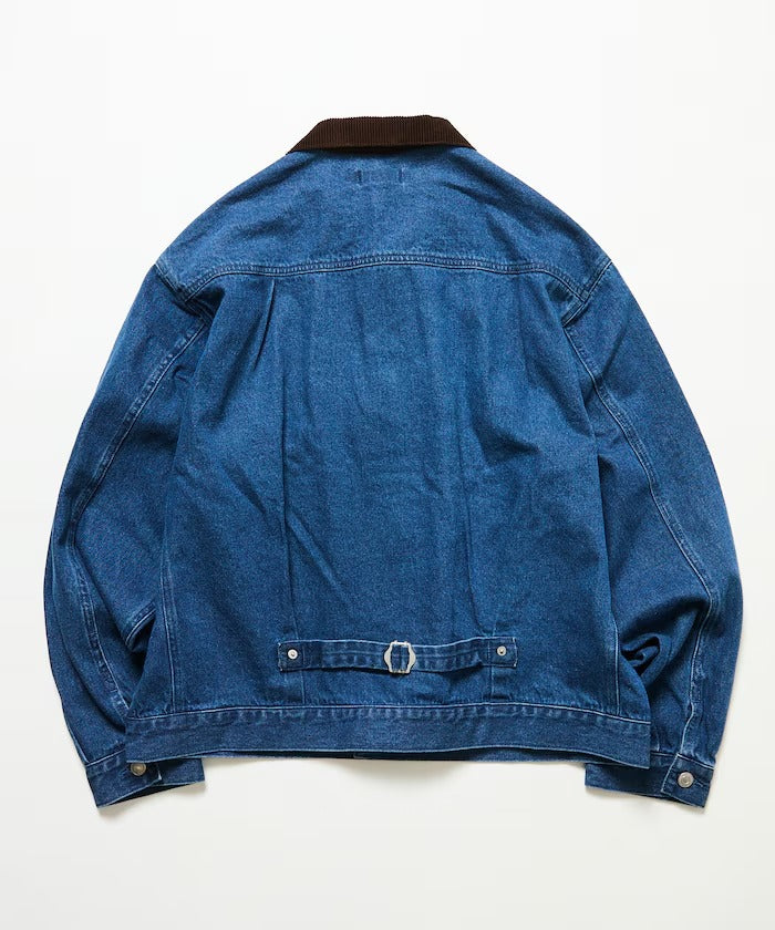FREAK'S STORE / 限定異材質領 牛仔外套