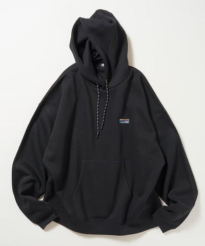 FREAK'S STORE／落肩LOGO 刷毛連帽衫