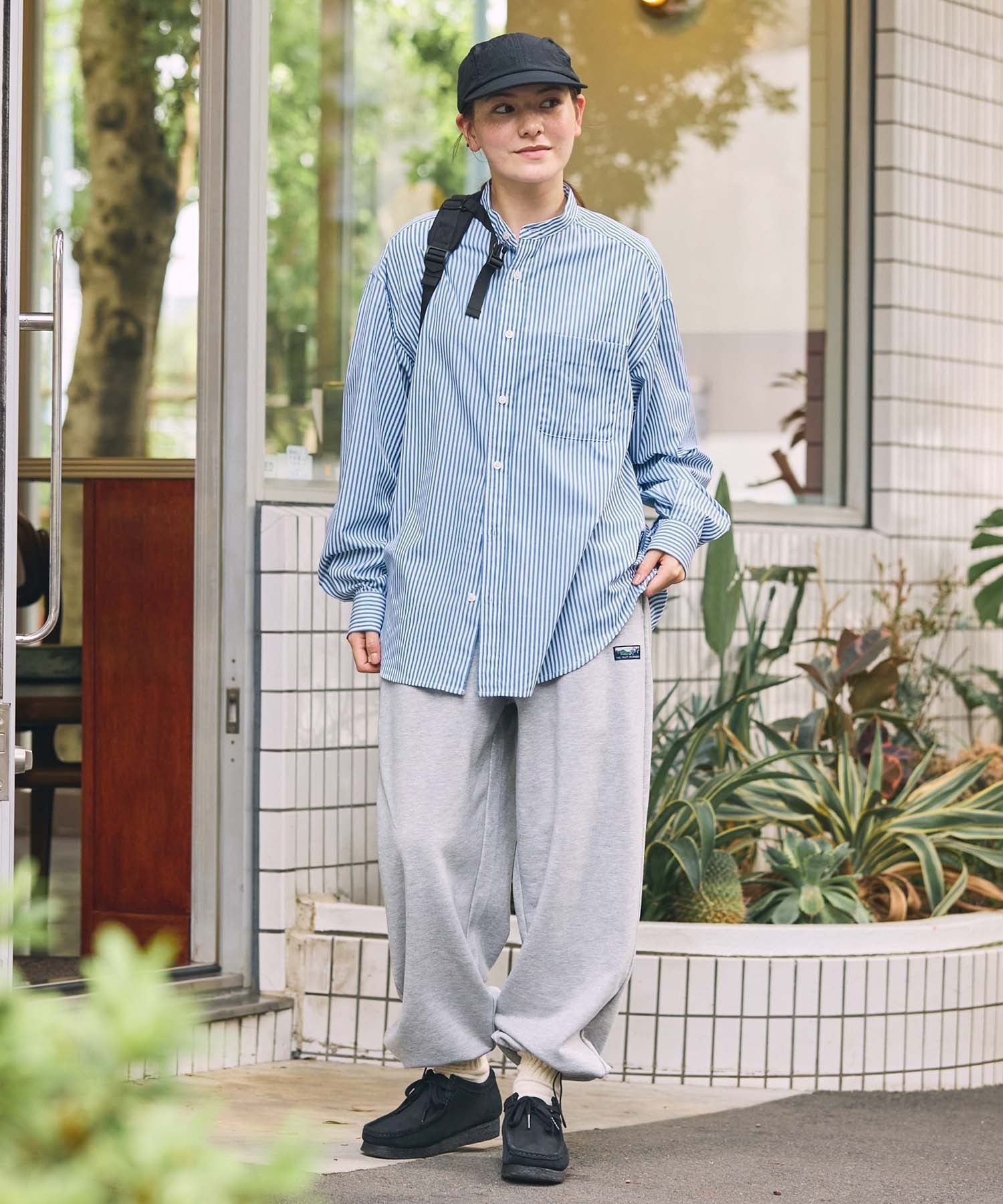 THE CRAFT CREW PRODUCTS / 免燙 抗菌 立領長袖襯衫