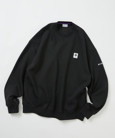 Columbia×FREAK'S STORE／別注 刺繡小LOGO 圓領衫