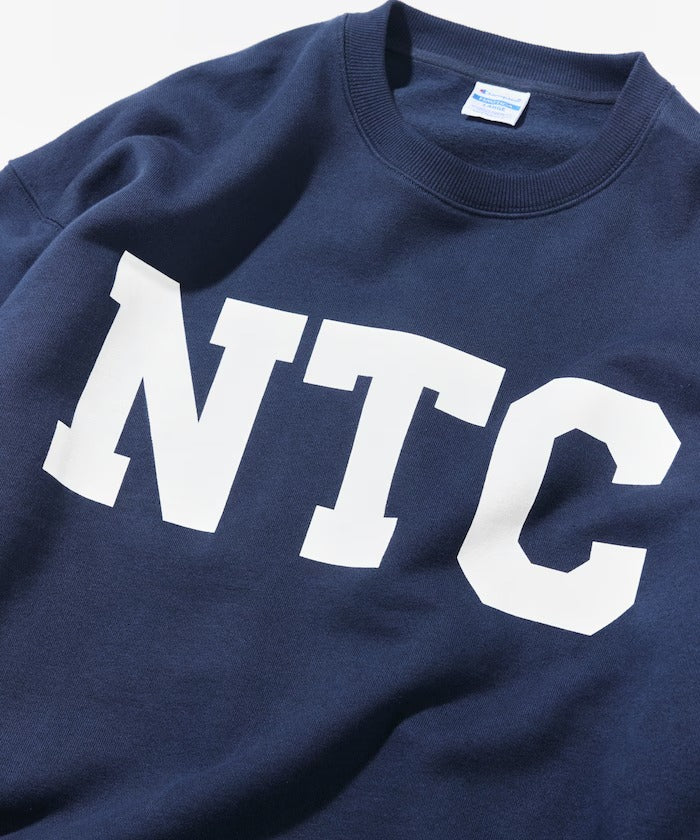 Champion × NAUTICA／日本聯名限定 刷毛 圓領衫