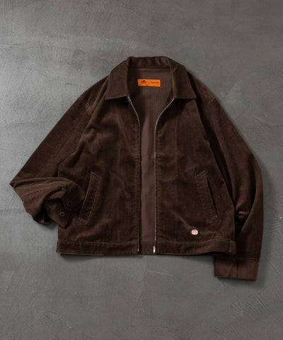 RED KAP × FREAK'S STORE／日本聯名限定 SMU JK-22 SHORT LENGTH 拉鍊燈芯絨工裝外套