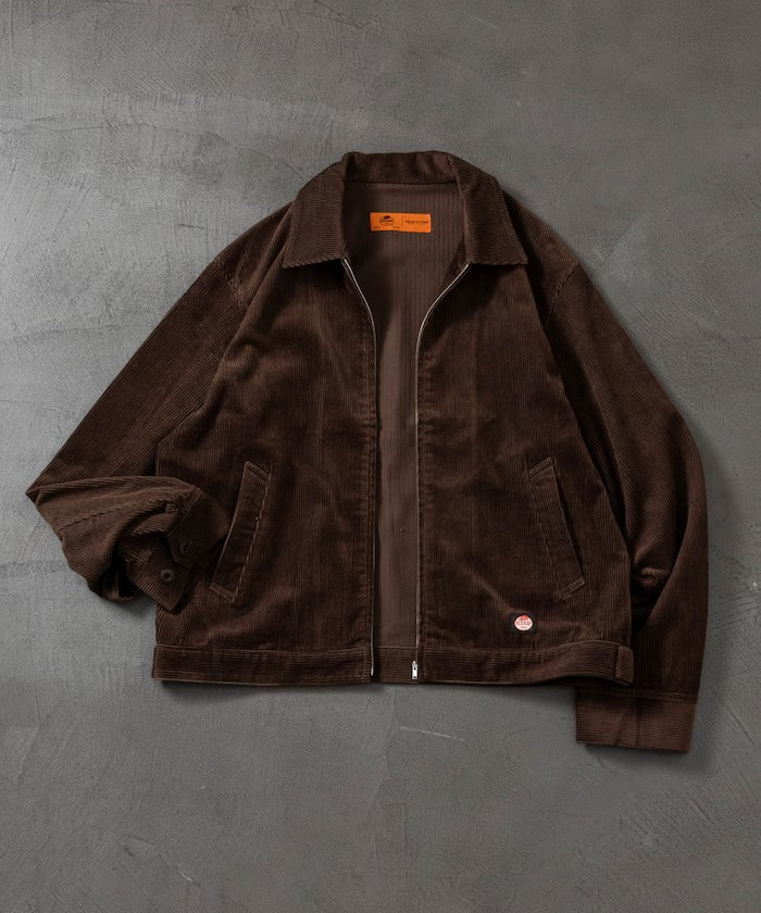 RED KAP × FREAK'S STORE／日本聯名限定 SMU JK-22 SHORT LENGTH 拉鍊燈芯絨工裝外套