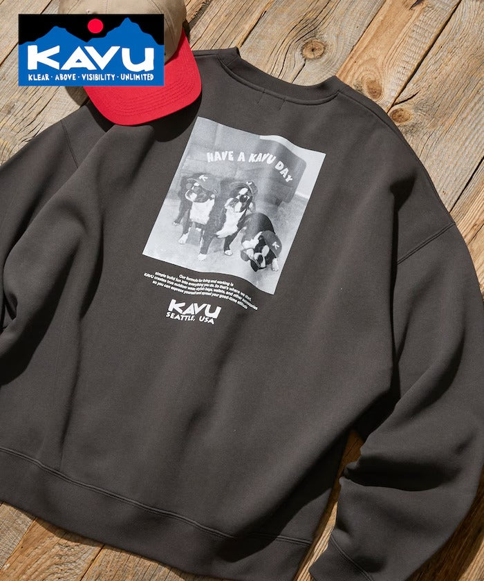 KAVU × FREAK'S STORE / 狗狗圓領衫（日本聯名限定）