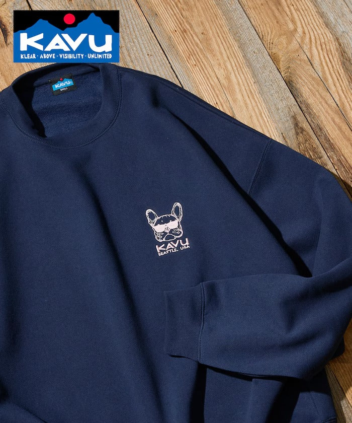 KAVU × FREAK'S STORE / 動物刺繡 圓領衫（日本聯名限定）