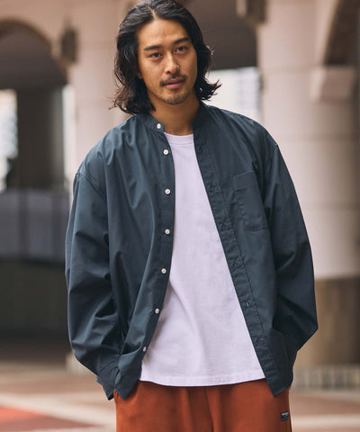 THE CRAFT CREW PRODUCTS / 免燙 抗菌 立領長袖襯衫