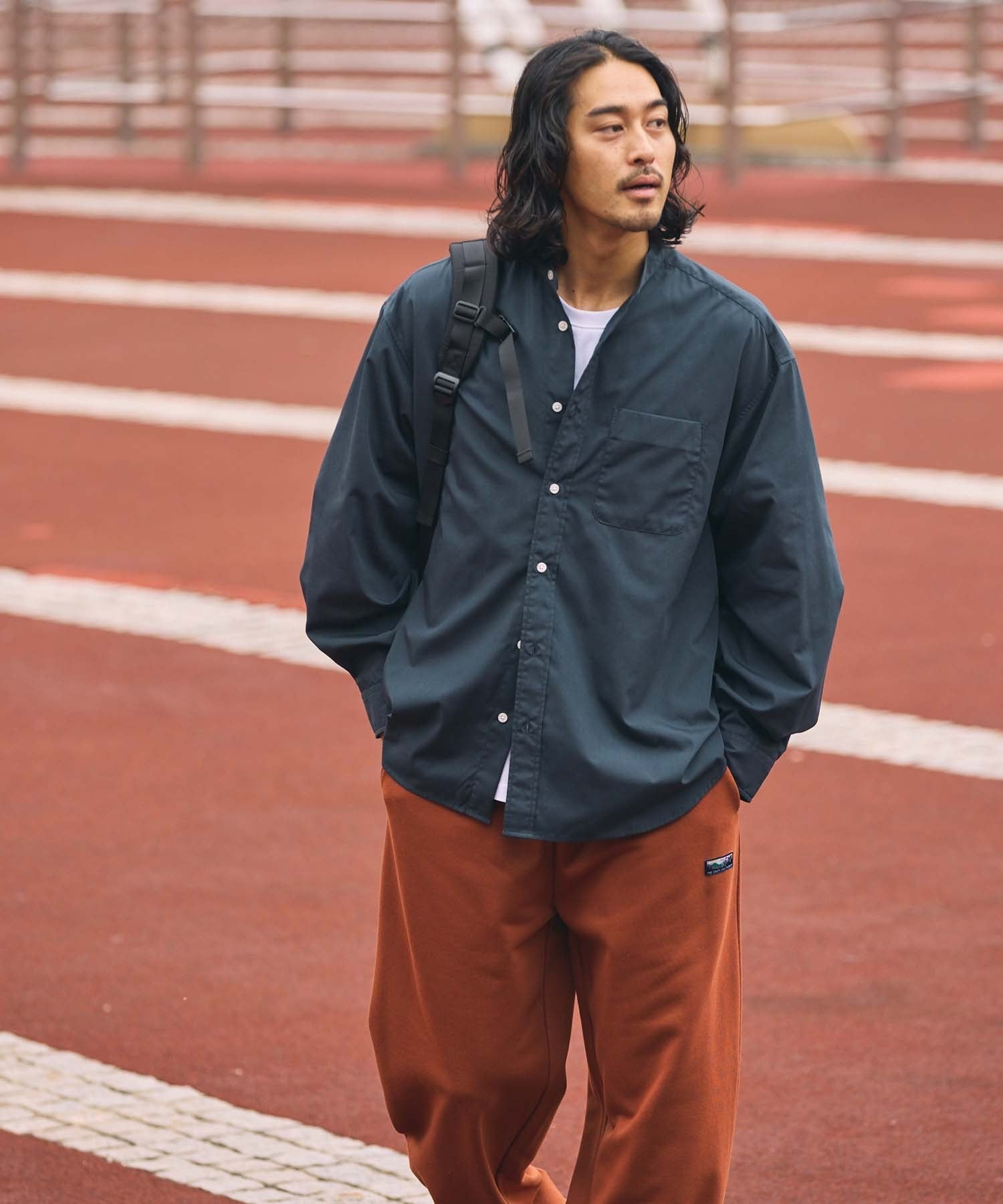 THE CRAFT CREW PRODUCTS / 免燙 抗菌 立領長袖襯衫