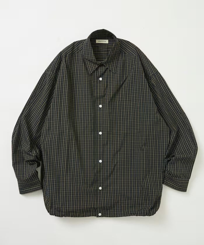 FREAK'S STORE / 限定寬版抽繩襯衫