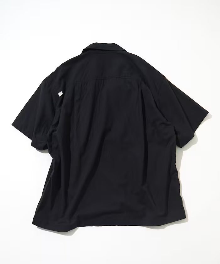 CAHLUMN Cotton Linen Open Collar Shirt  / 別注棉麻開領襯衫