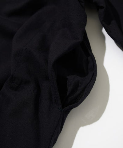 CAHLUMN Cotton Linen Pullover Shirt / 棉麻套頭襯衫