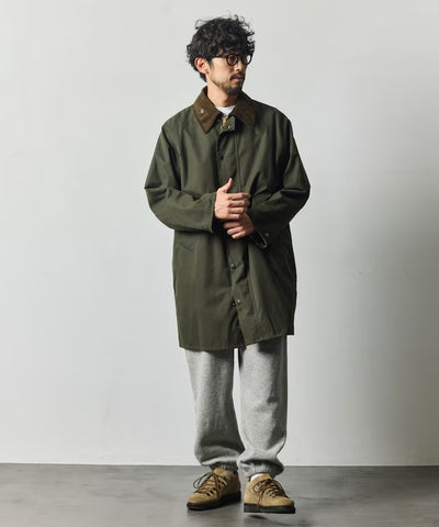 Barbour × FREAK'S STORE／日本聯名限定 TRANSPORT長版大衣外套