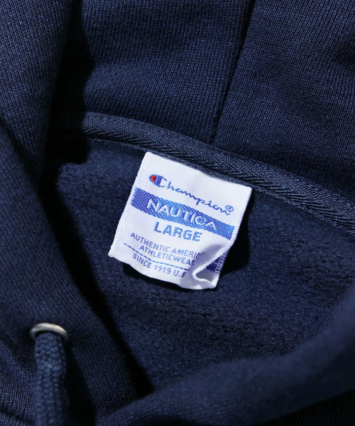 Champion × NAUTICA／日本聯名限定 NTC刷毛連帽外套