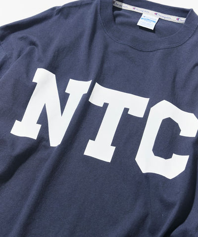 Champion × NAUTICA／日本聯名限定 NTC厚磅 圓領T恤