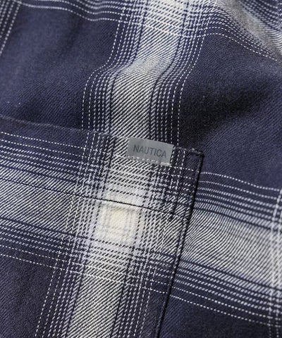 NAUTICA JP／漸層格紋 長袖襯衫