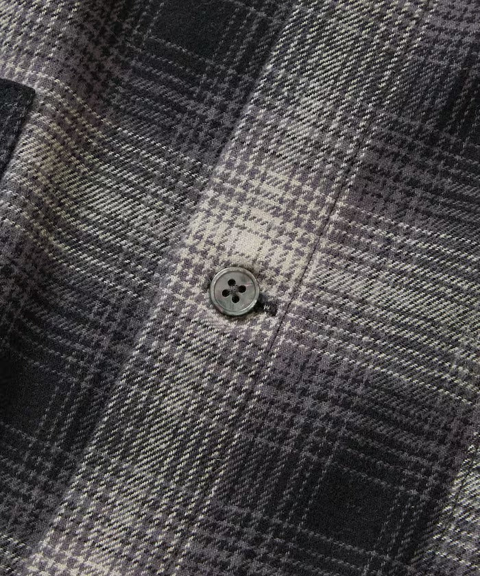 FREAK'S STORE / 限定漸層格紋短版襯衫