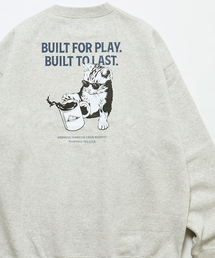 KELTY × FREAK'S STORE / 貓咪 圓領衫（日本聯名限定）
