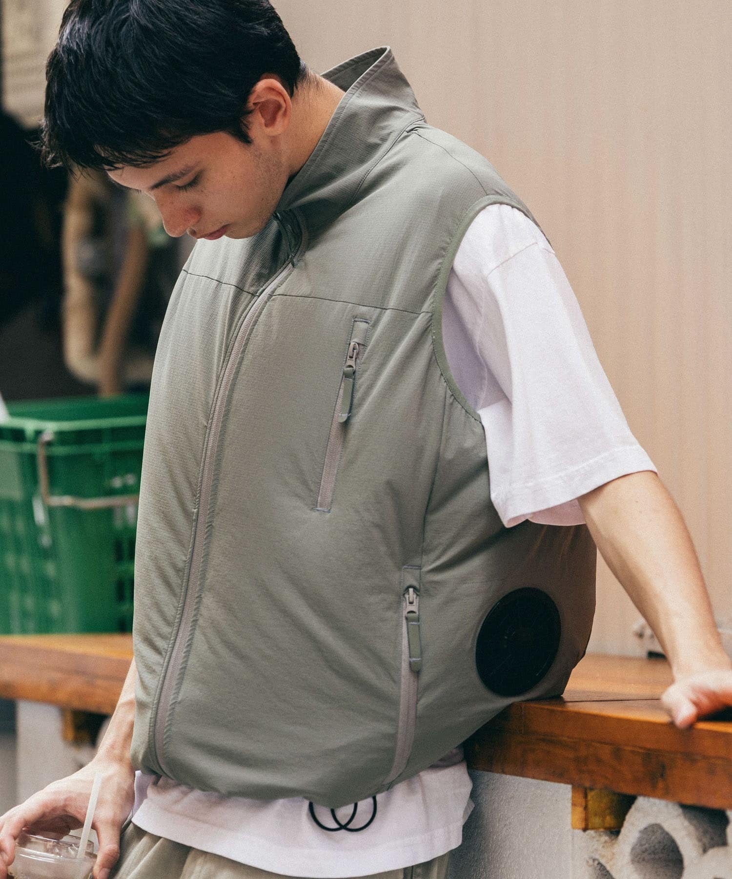 LOWERCASE × URBS × 空調服 / 日本聯名限定 涼感風扇背心 AIRCOOLING VEST