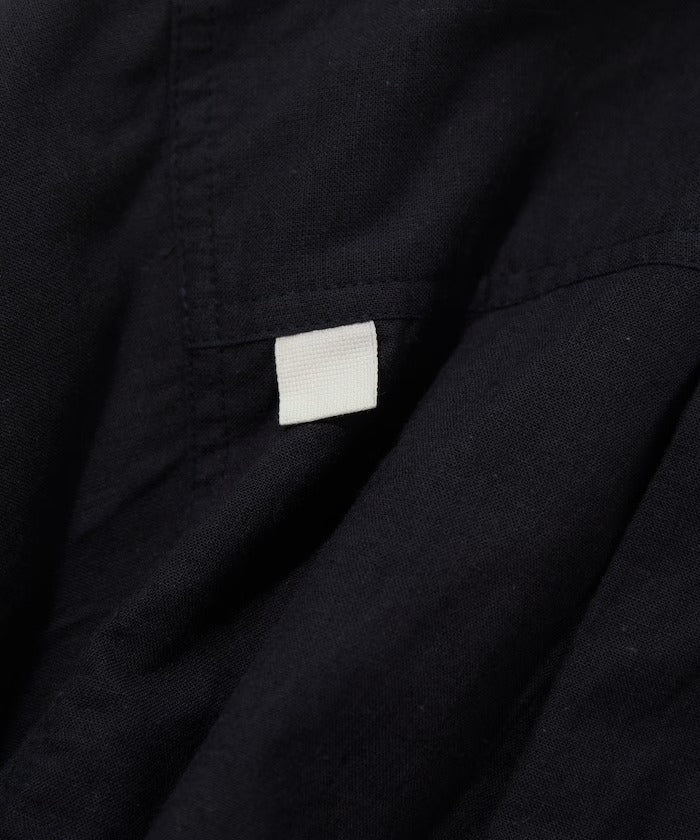 CAHLUMN Cotton Linen Open Collar Shirt  / 別注棉麻開領襯衫