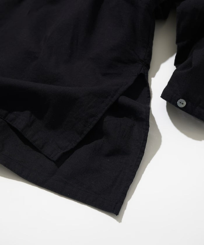 CAHLUMN Cotton Linen Pullover Shirt / 棉麻套頭襯衫