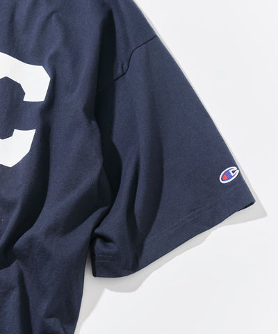 Champion × NAUTICA／日本聯名限定 NTC厚磅 圓領T恤