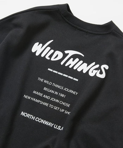 WILD THINGS×FREAK'S STORE / 反光印花圓領衫（日本聯名限定）
