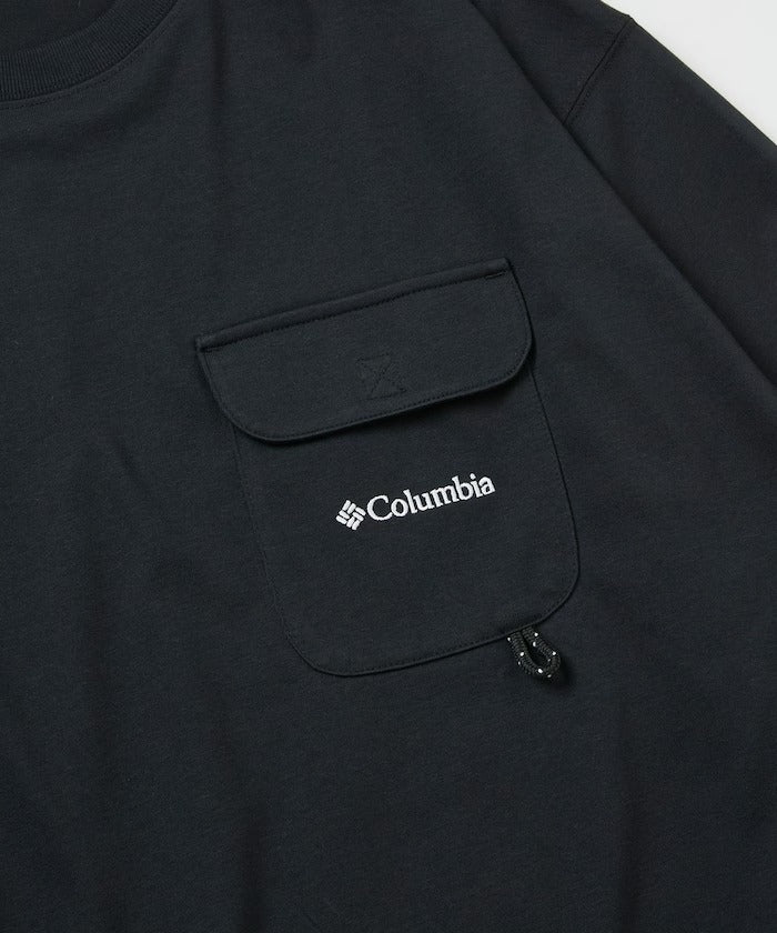 Columbia×FREAK'S STORE／別注口袋 長袖T恤