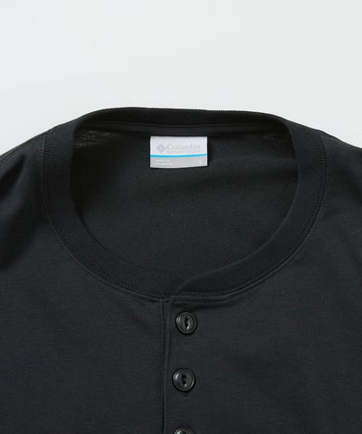Columbia×FREAK'S STORE／別注亨利領 長袖T恤