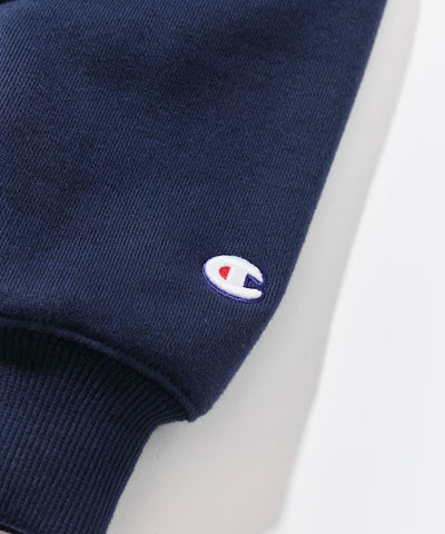 Champion × NAUTICA／日本聯名限定 刷毛 圓領衫